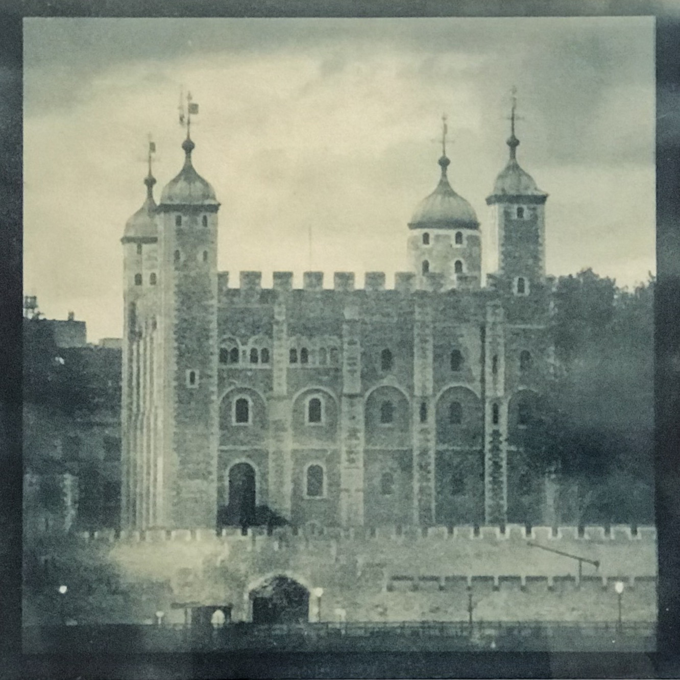 JC Johnson_Tower of London_cyanotype